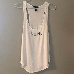 Sun. Racerback